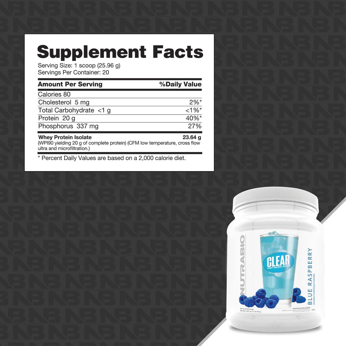 NutraBio Clear Isolate Protein