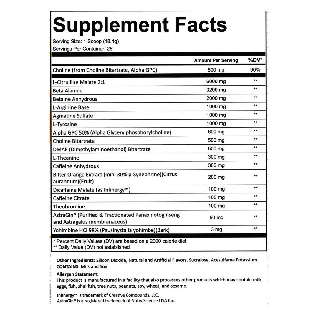 Crucible V2 Pre Workout