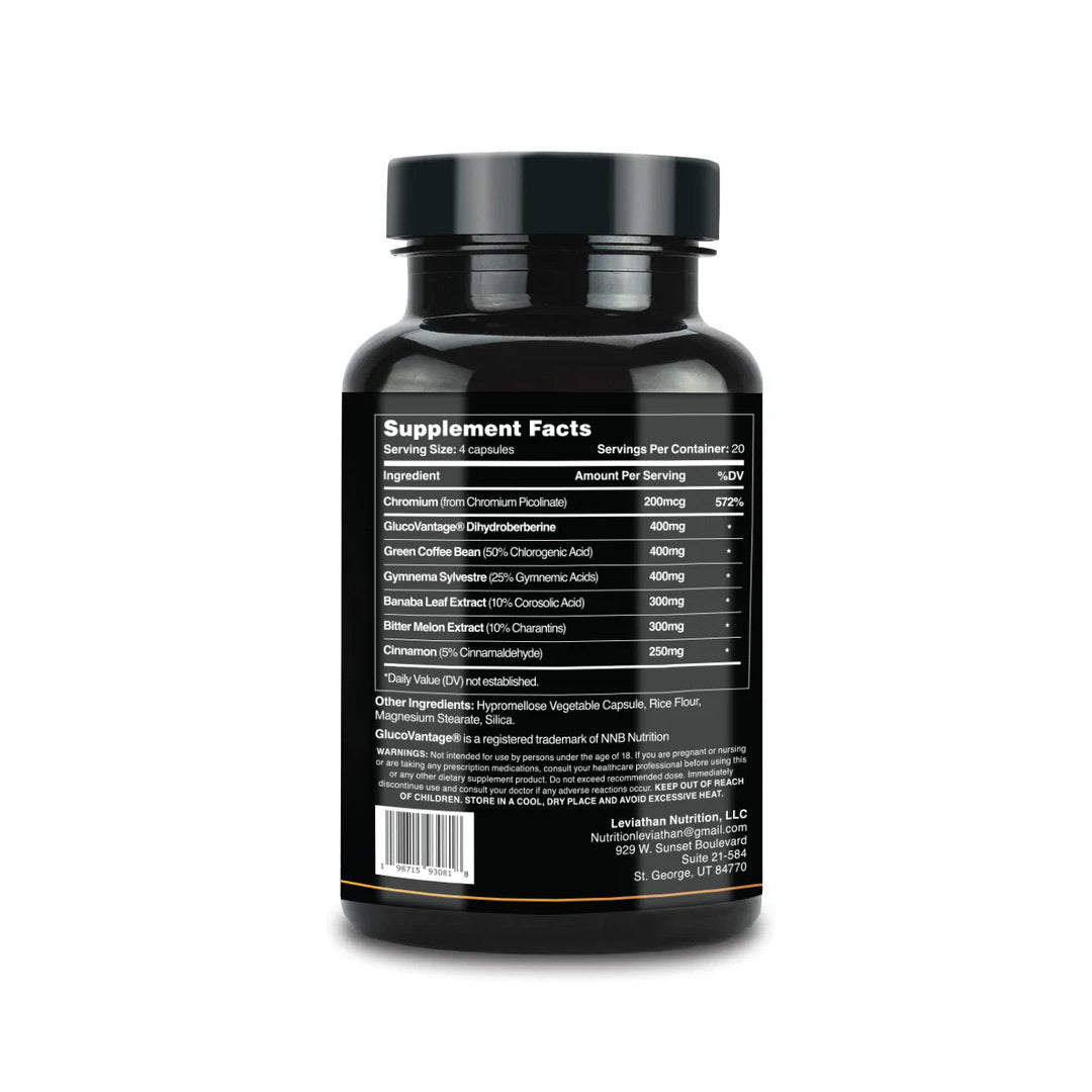 Leviathan Nutrition GlucoSurge GDA
