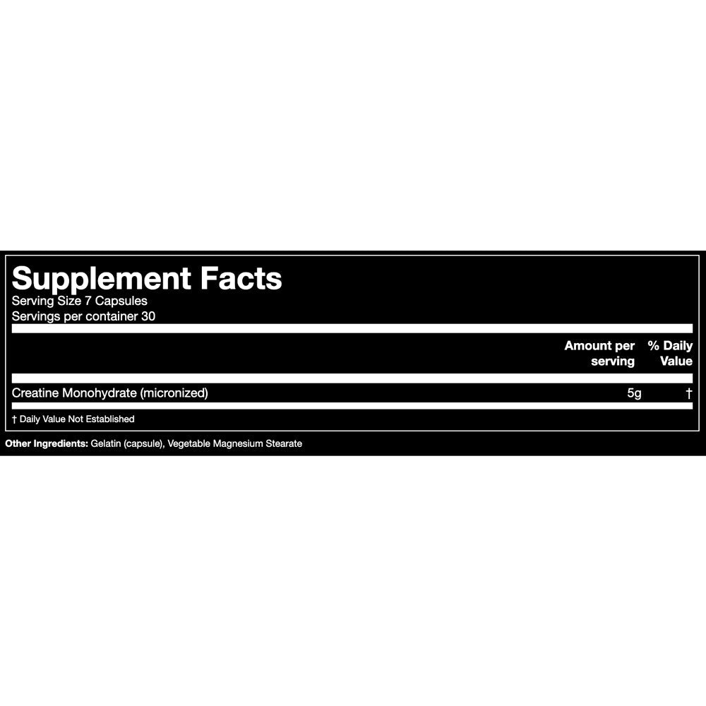 Gorilla Mind Creatine Capsules