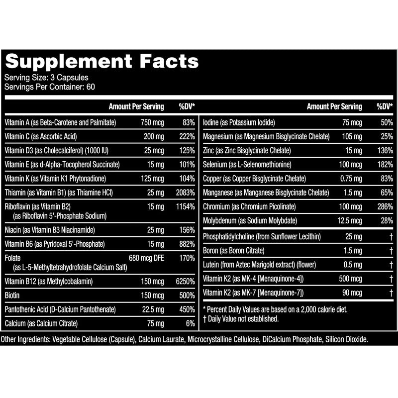 Gorilla Mind Elite Multi Vitamin