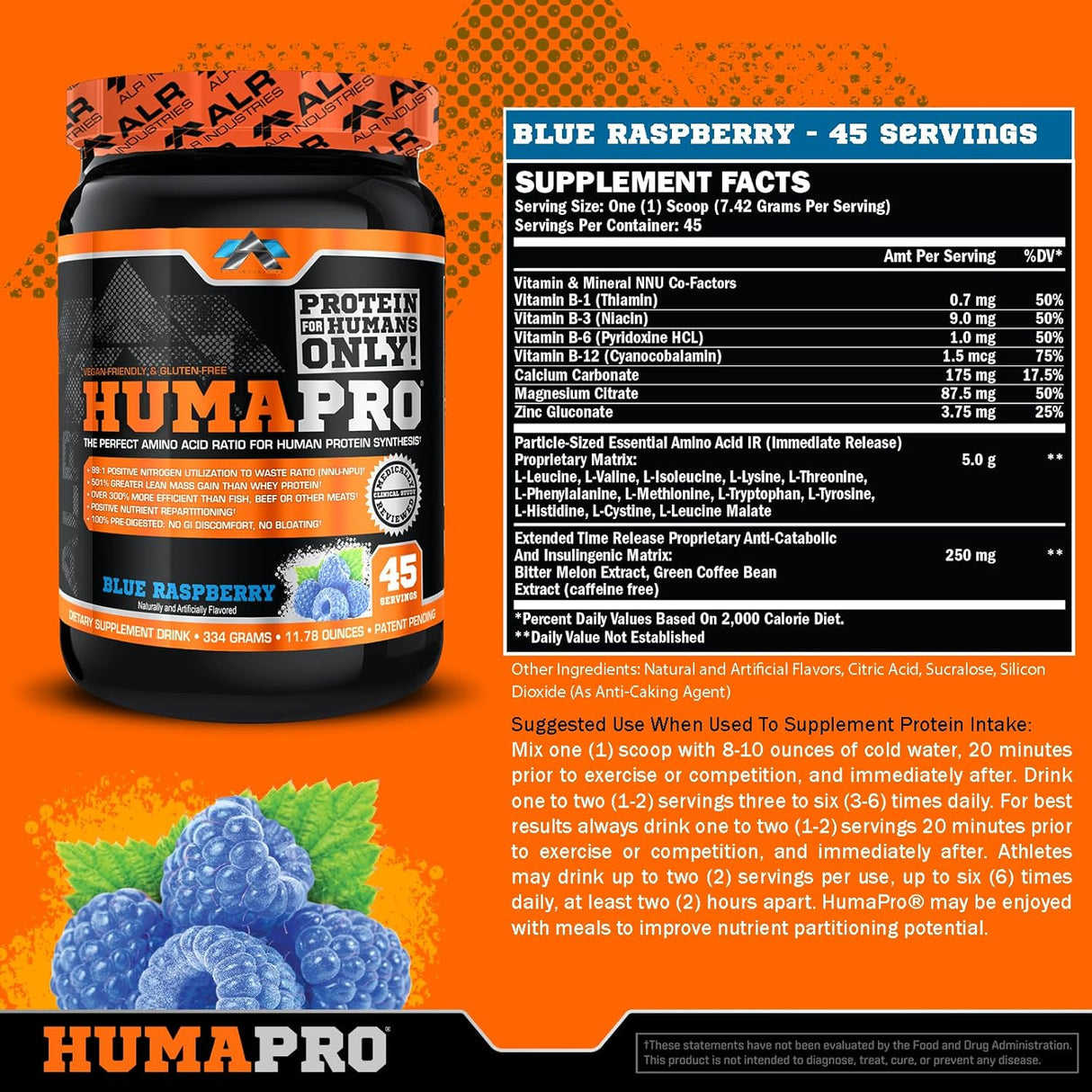 Humapro Amino Acid Matrix