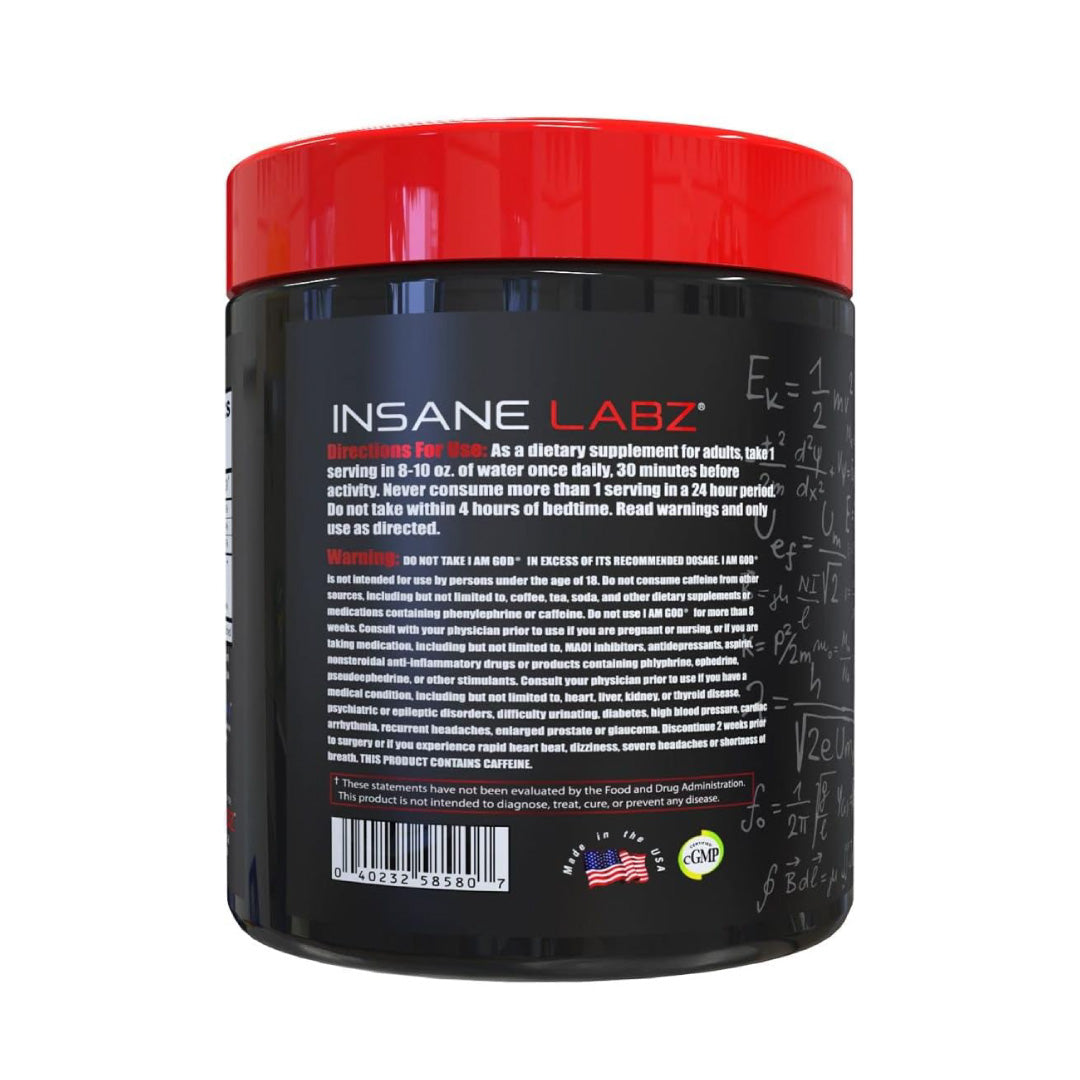 I Am God Pre Workout