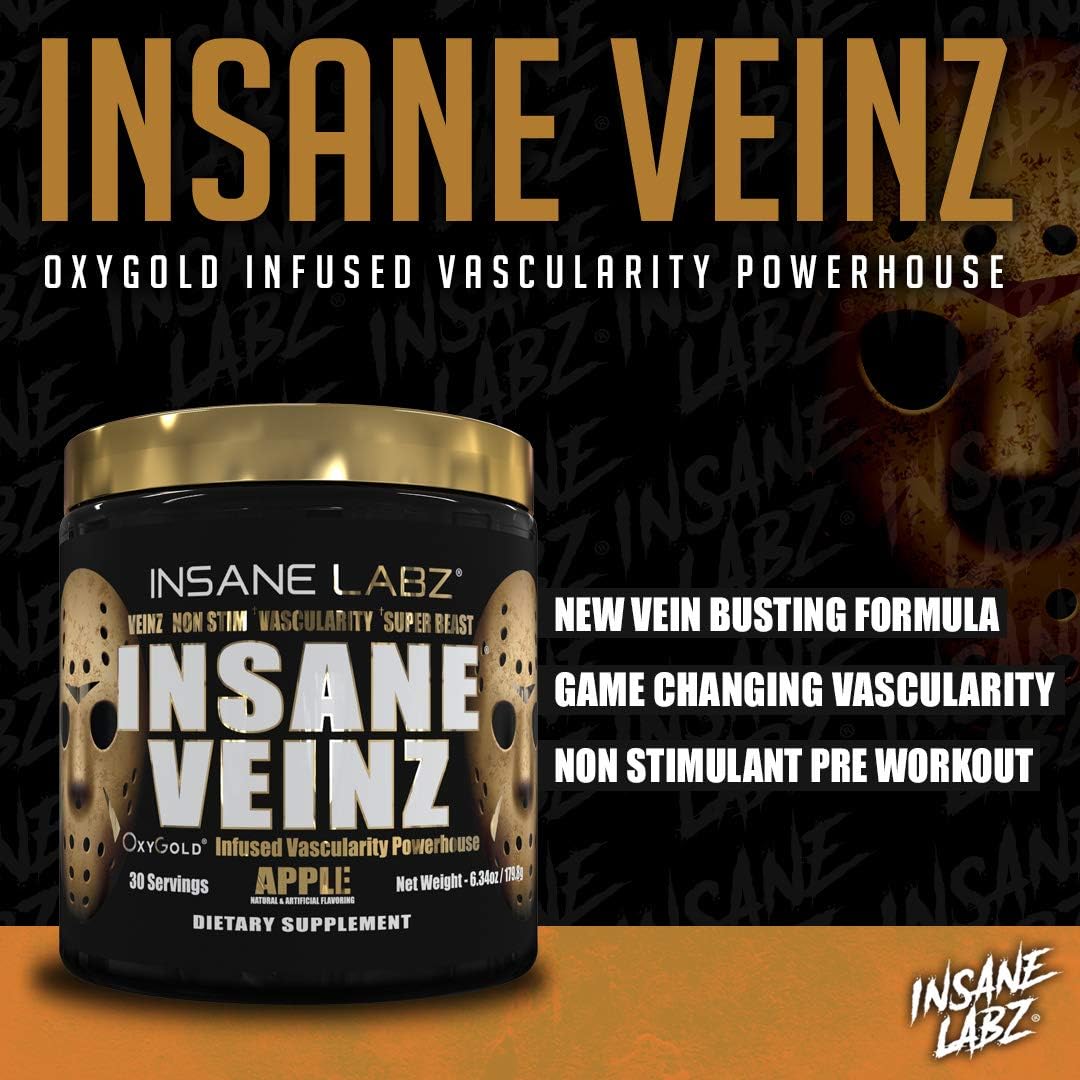 Insane Veinz Gold Pre Workout