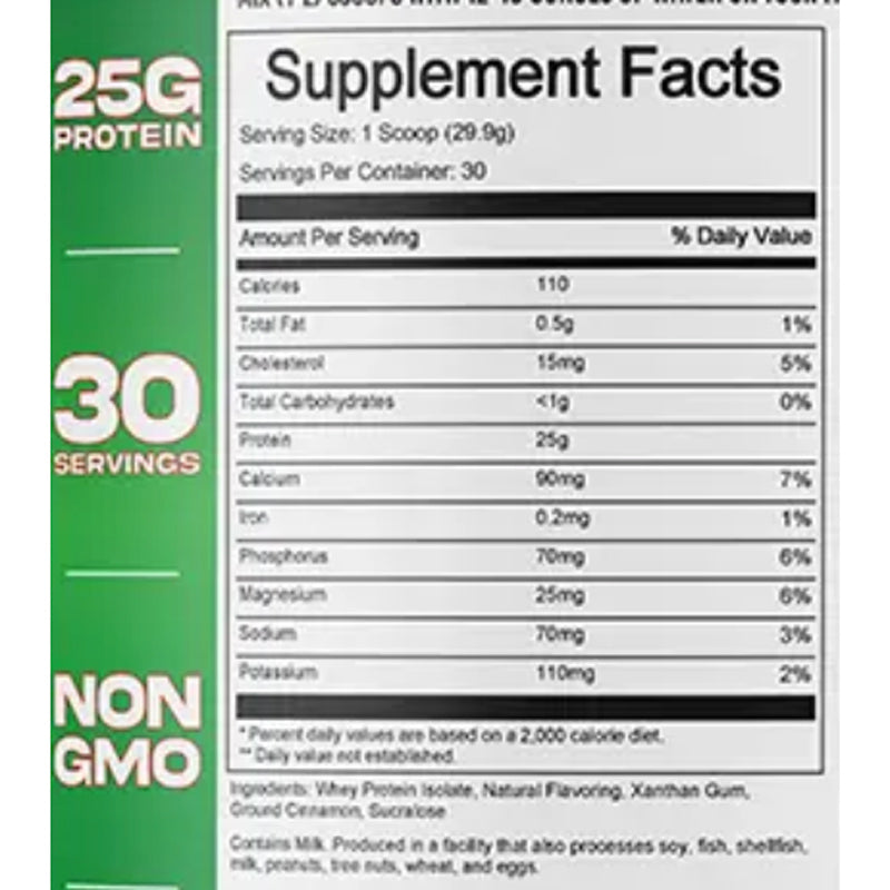 Like A Pro Whey Protein Isolate