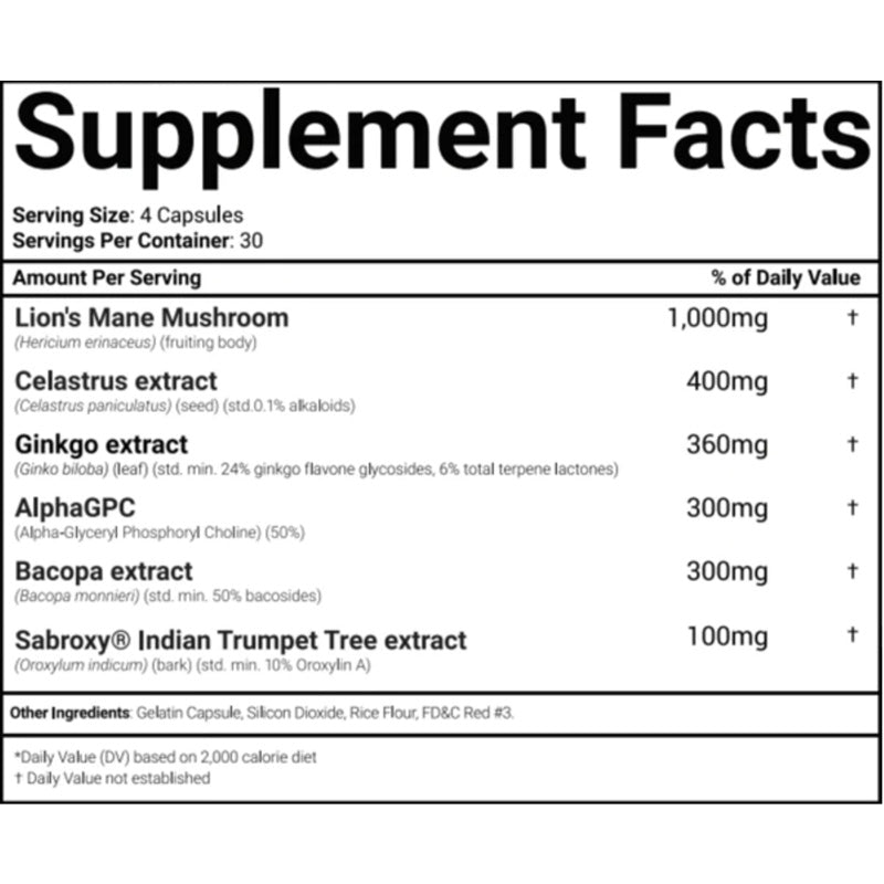 Morphogen Nutrition BRAIN
