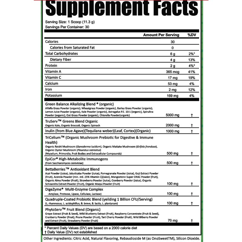 Muscle Force Greens + Guts