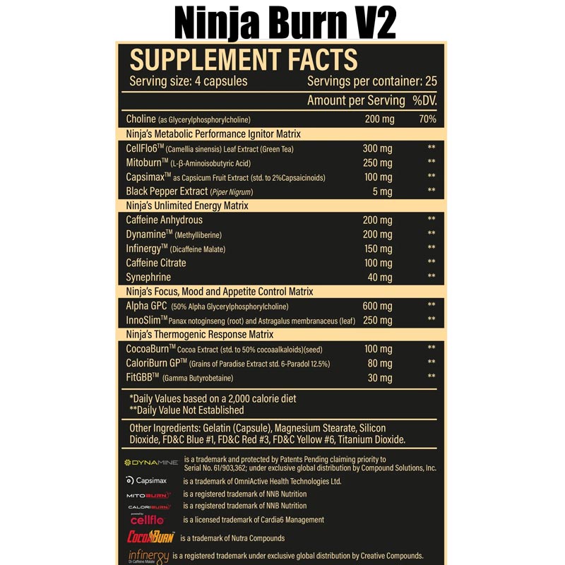Ninja Burn Fat Burner