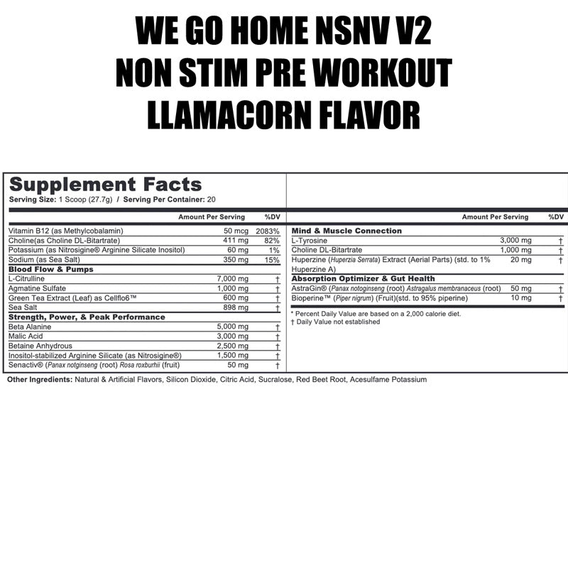NSNV Pre Workout