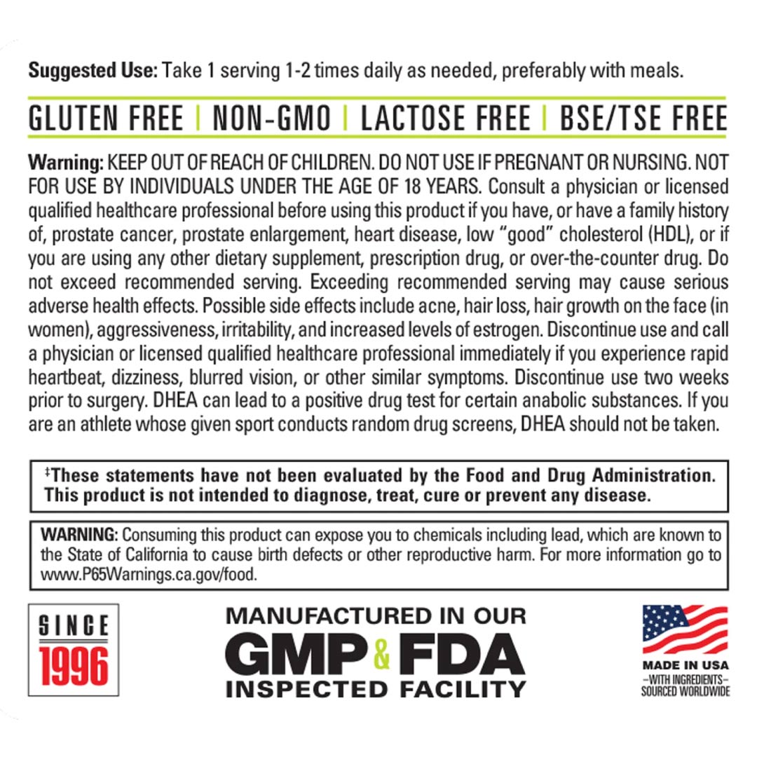 NutraBio DHEA