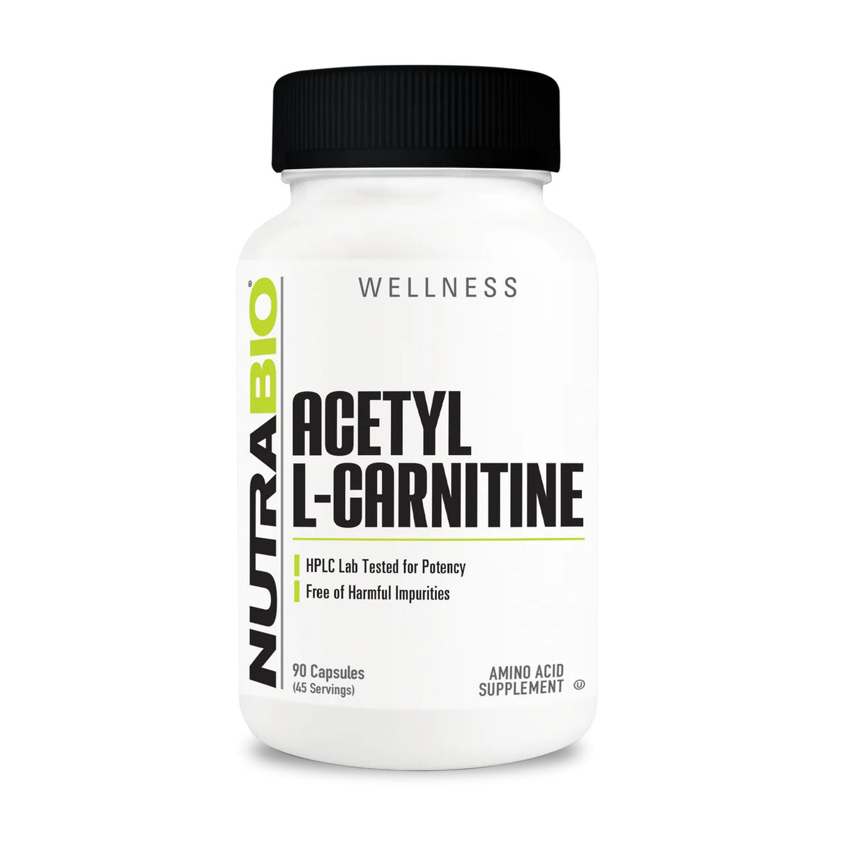 NutraBio Acetyl L-Carnitine