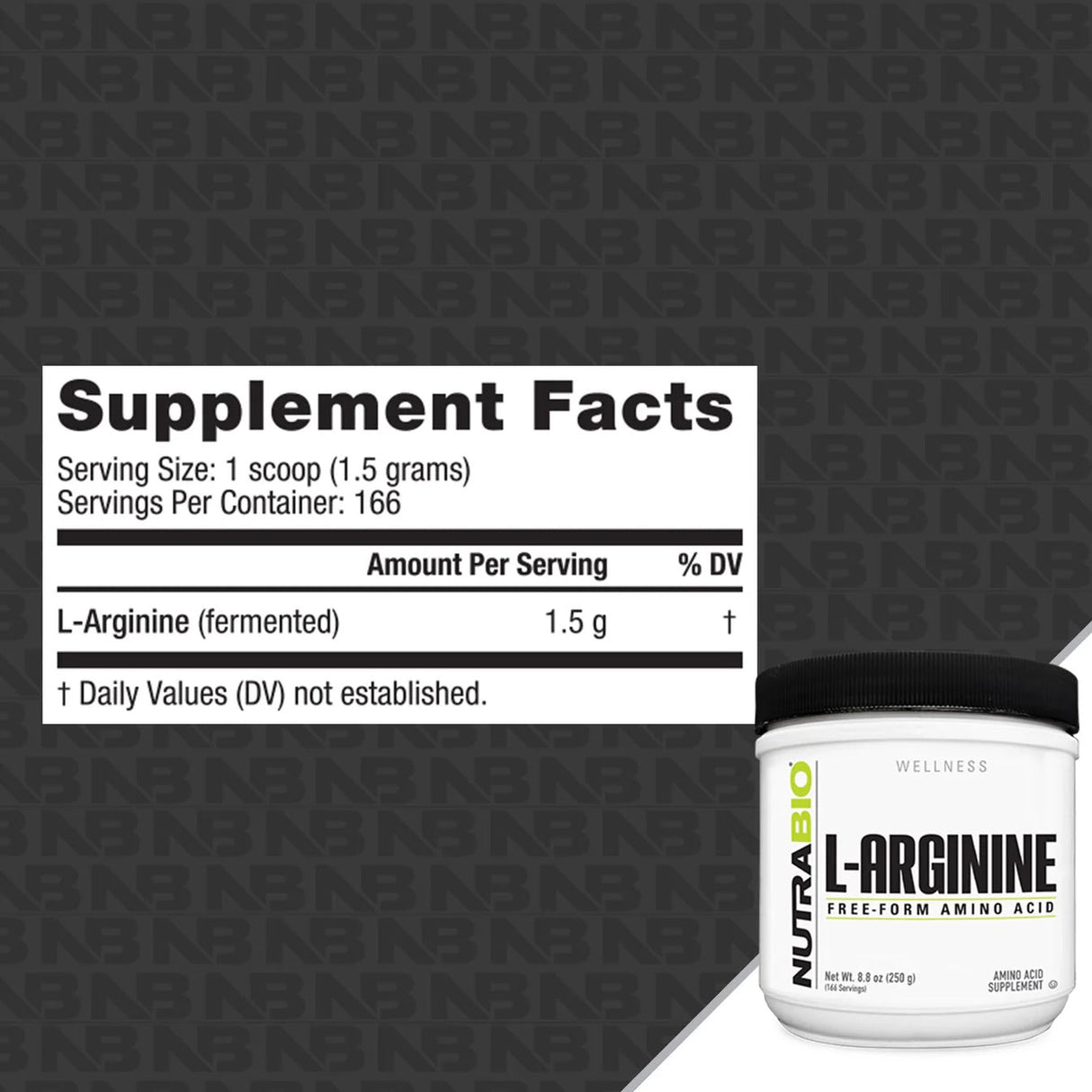 NutraBio L-Arginine