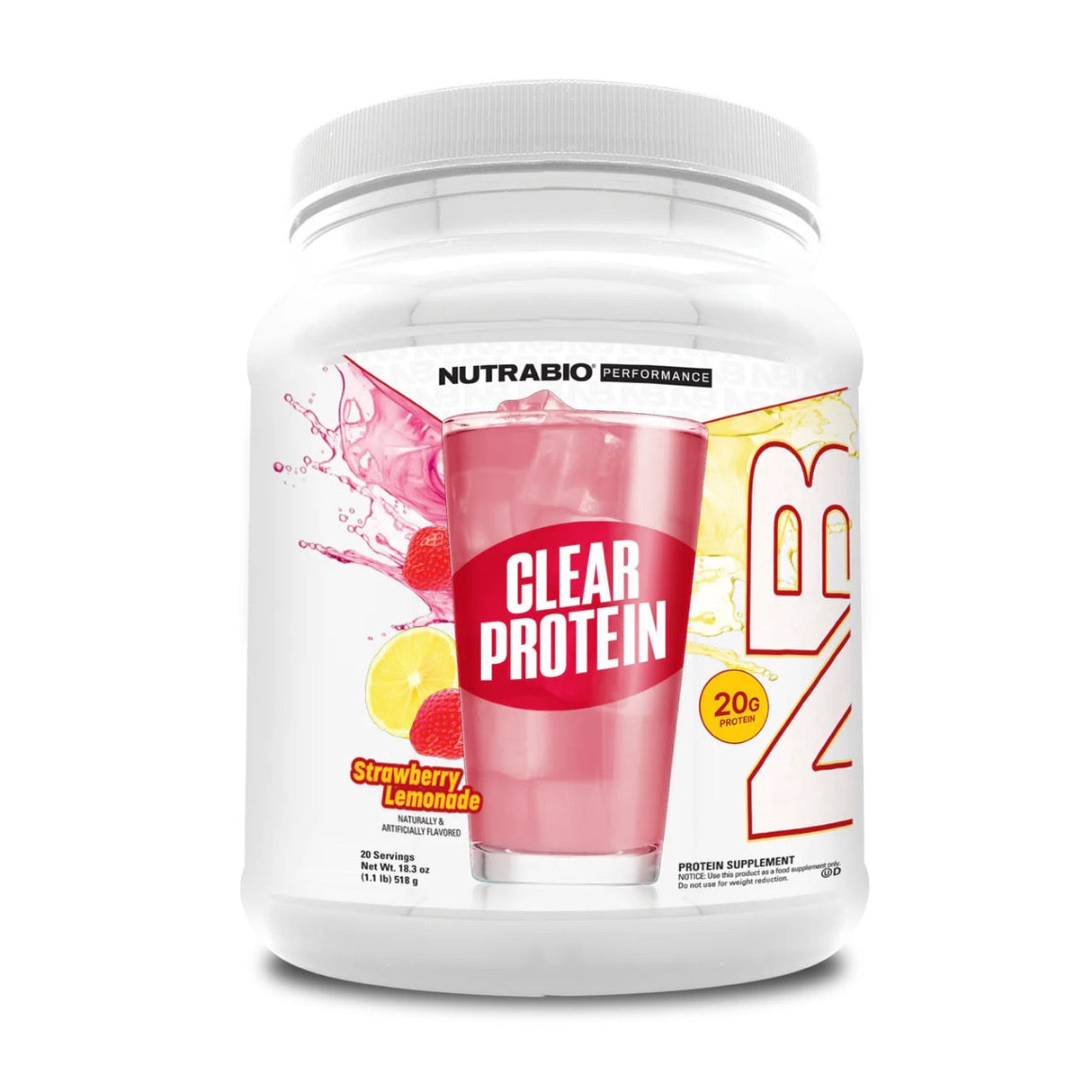 NutraBio Clear Isolate Protein
