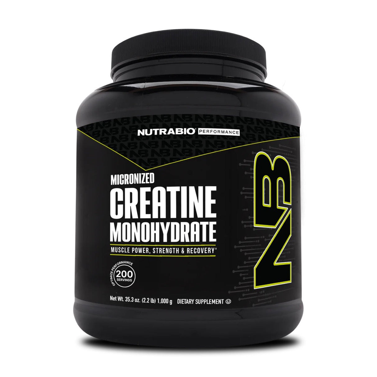 NutraBio Creatine Monohydrate
