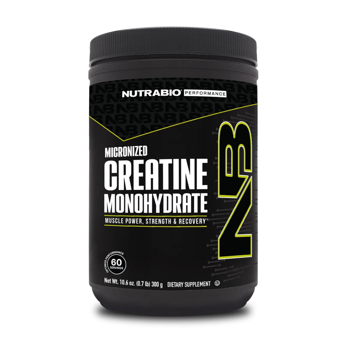 NutraBio Creatine Monohydrate