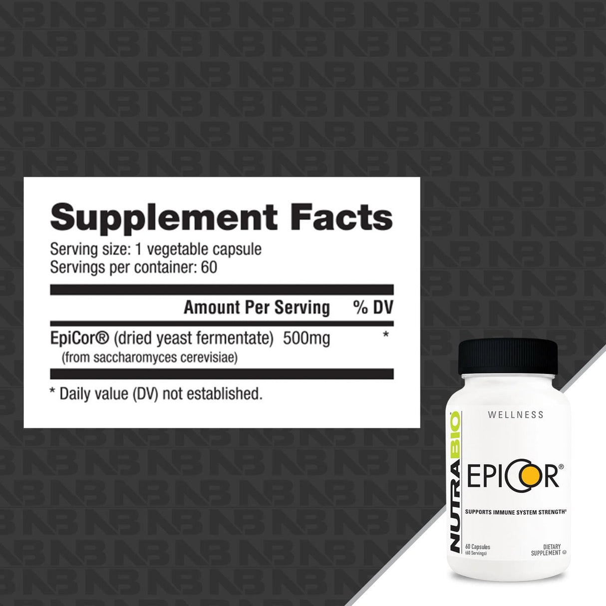 NutraBio EpiCor Immune System Support
