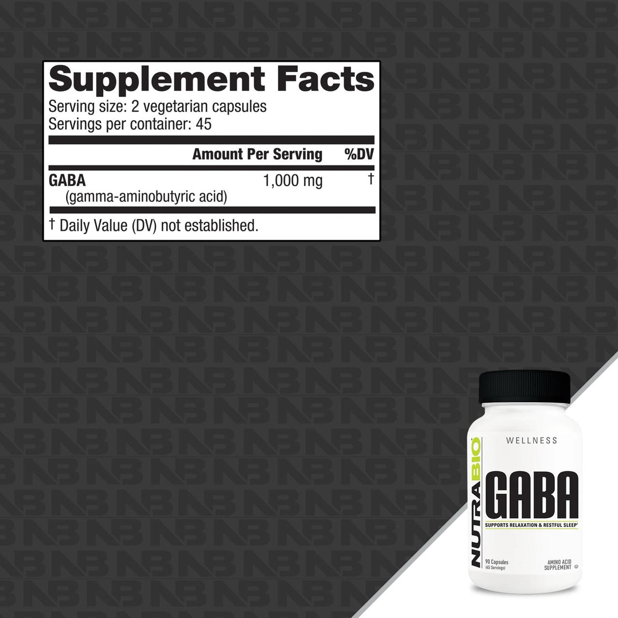 NutraBio GABA