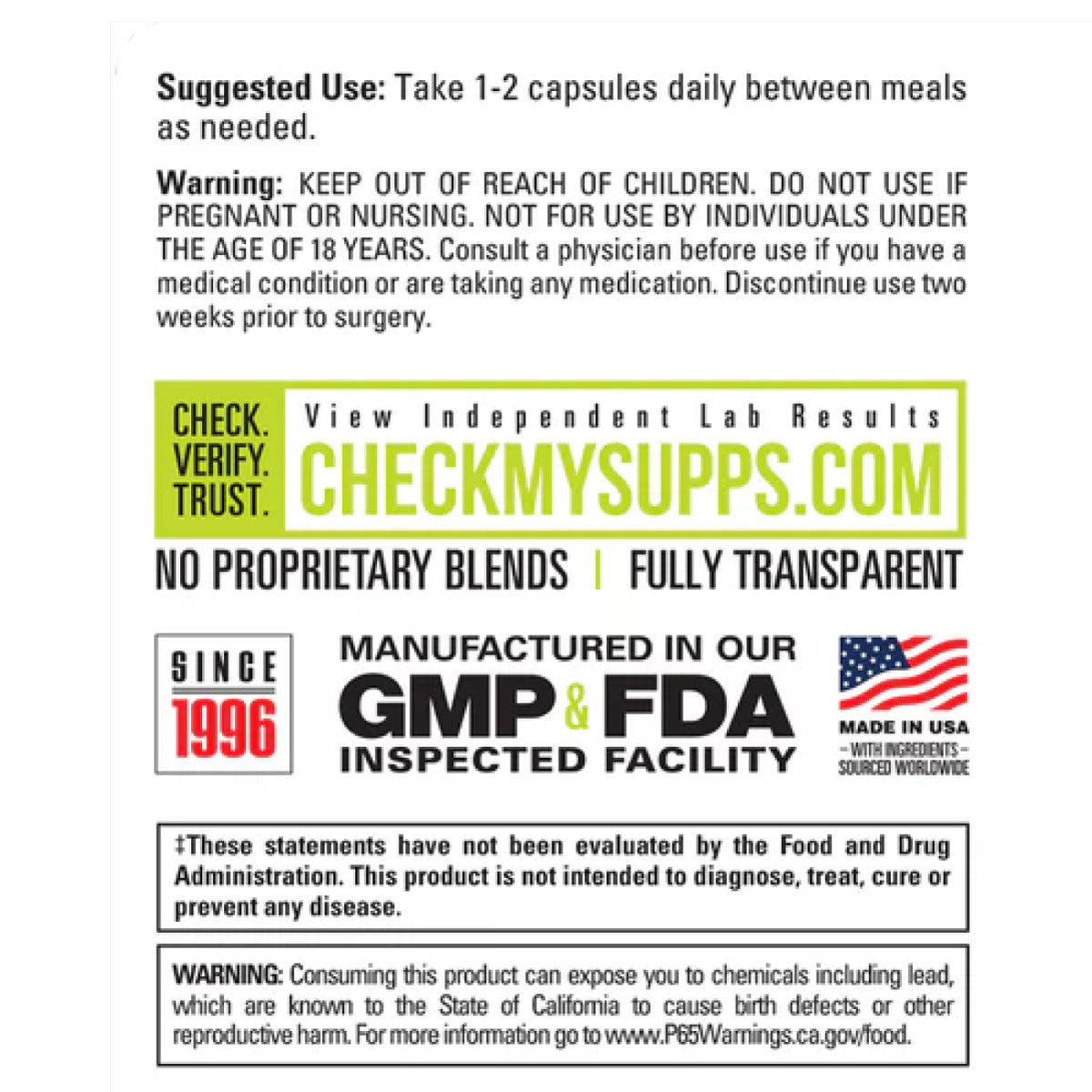 NutraBio KSM 66 Ashwaganda