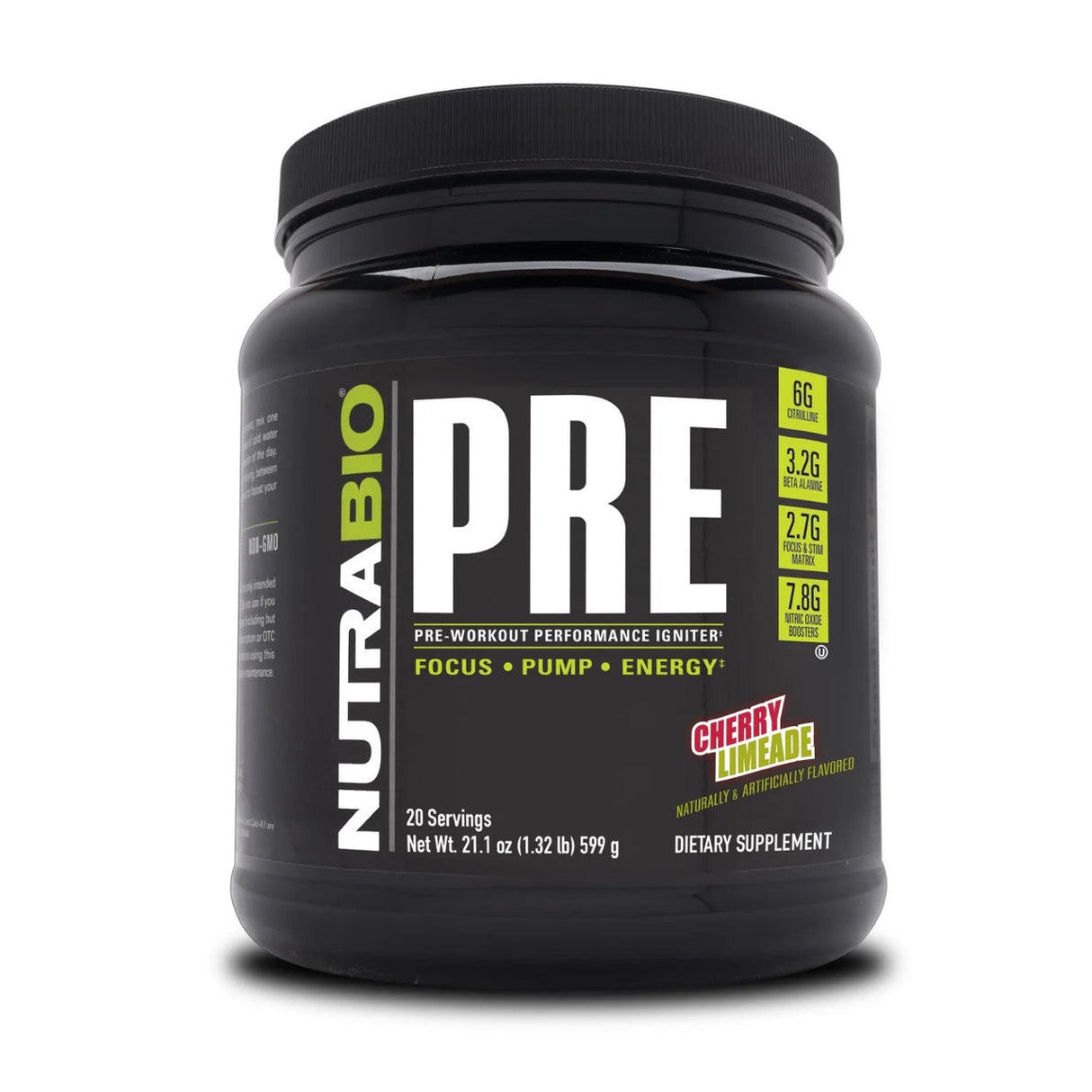 NutraBio Pre Workout (Stim)