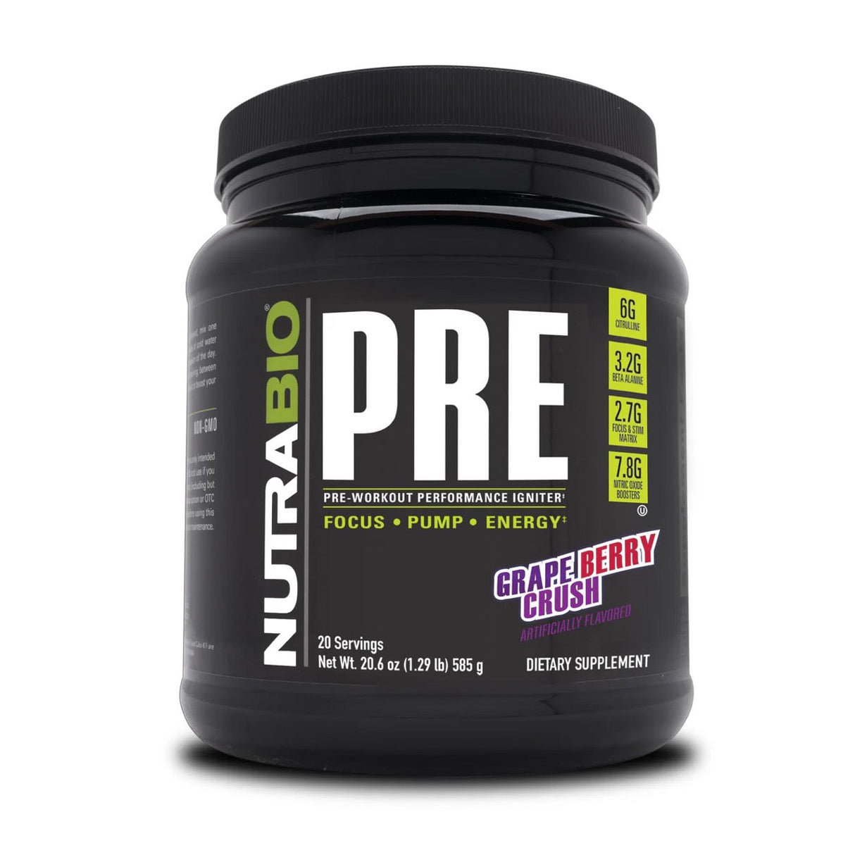 NutraBio Pre Workout (Stim)