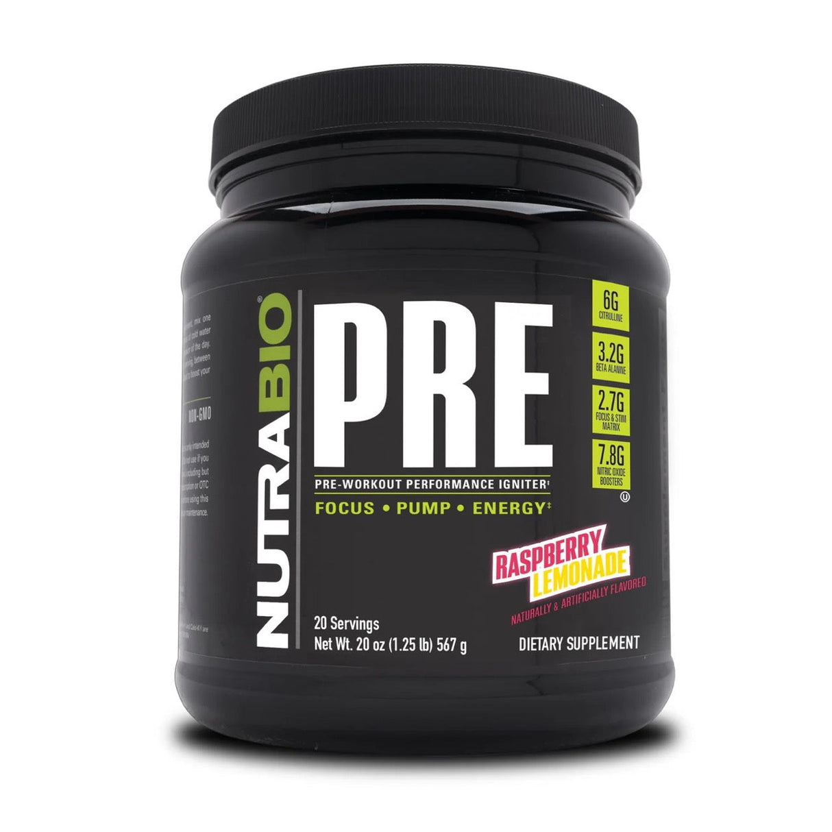 NutraBio Pre Workout (Stim)