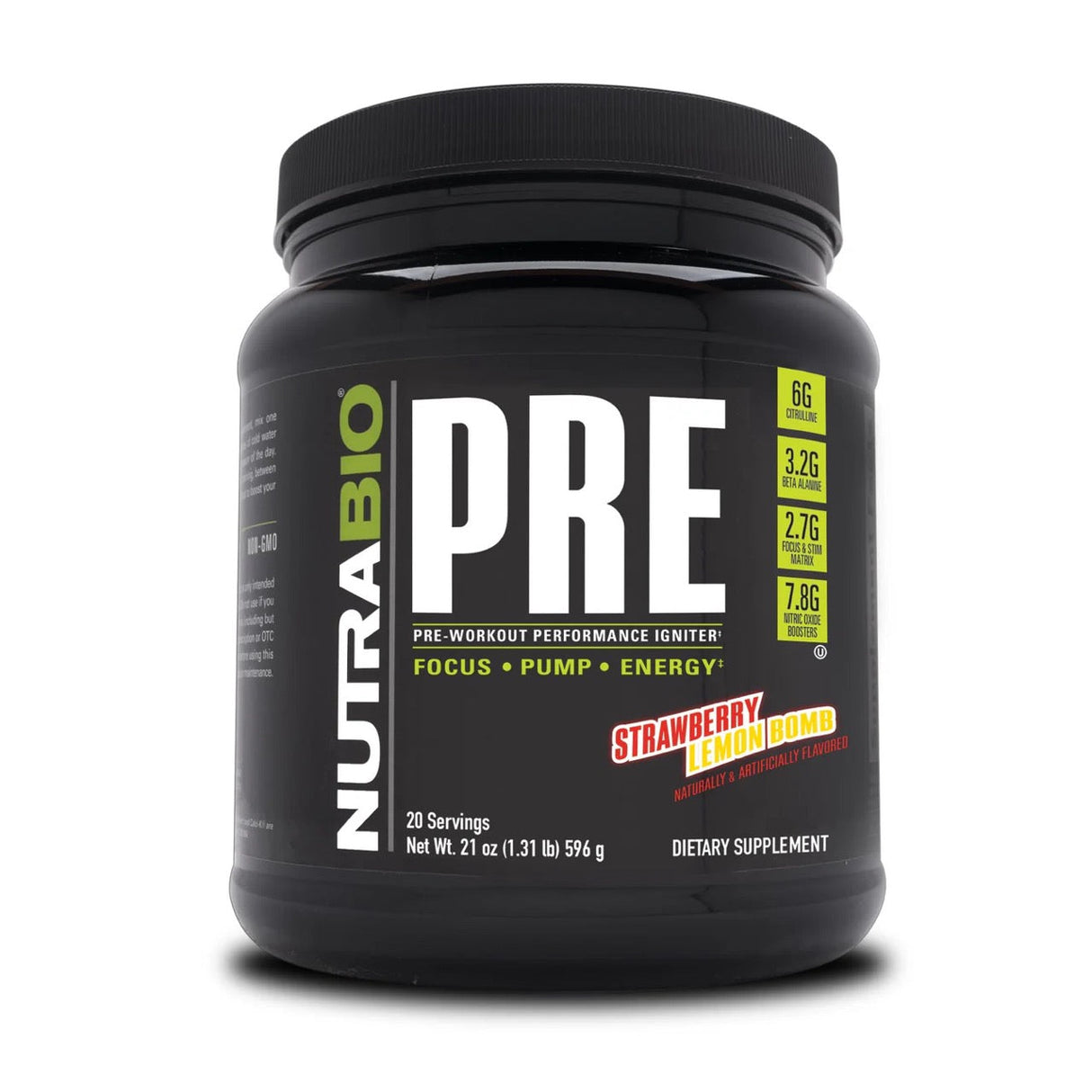 NutraBio Pre Workout (Stim)