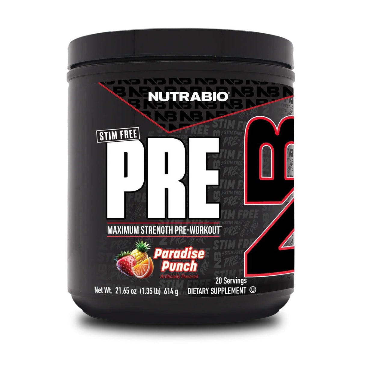 NutraBio Stim Free Pre Workout