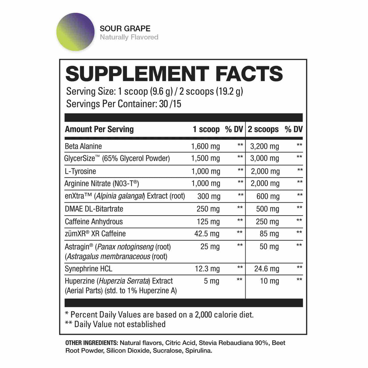 Pre HD Black Pre Workout