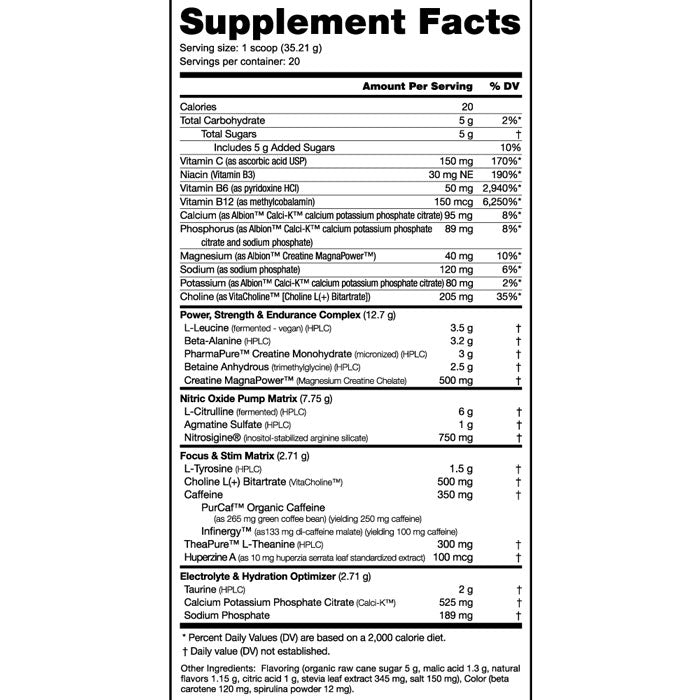 NutraBio Pre-Workout (All Natural)