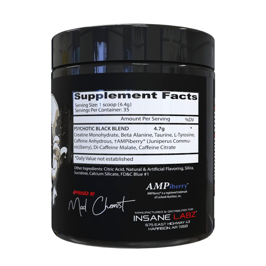Psychotic Black Pre Workout
