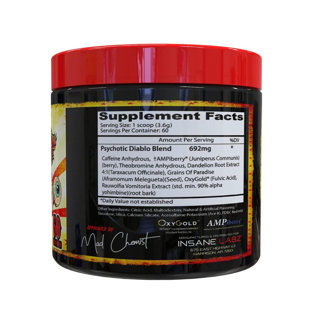 Psychotic Diablo Fat Burner