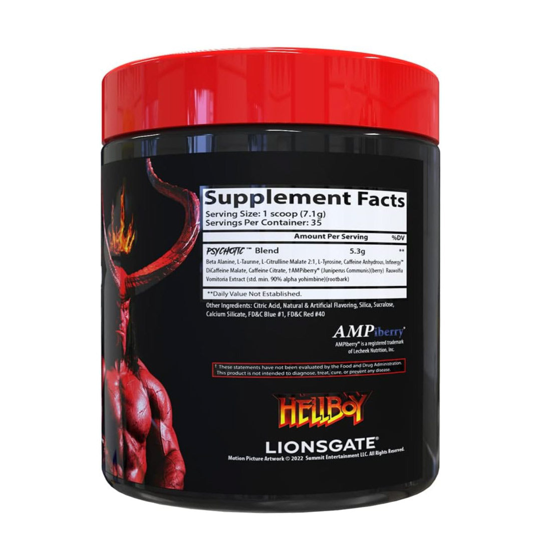 Psychotic Hellboy Pre Workout