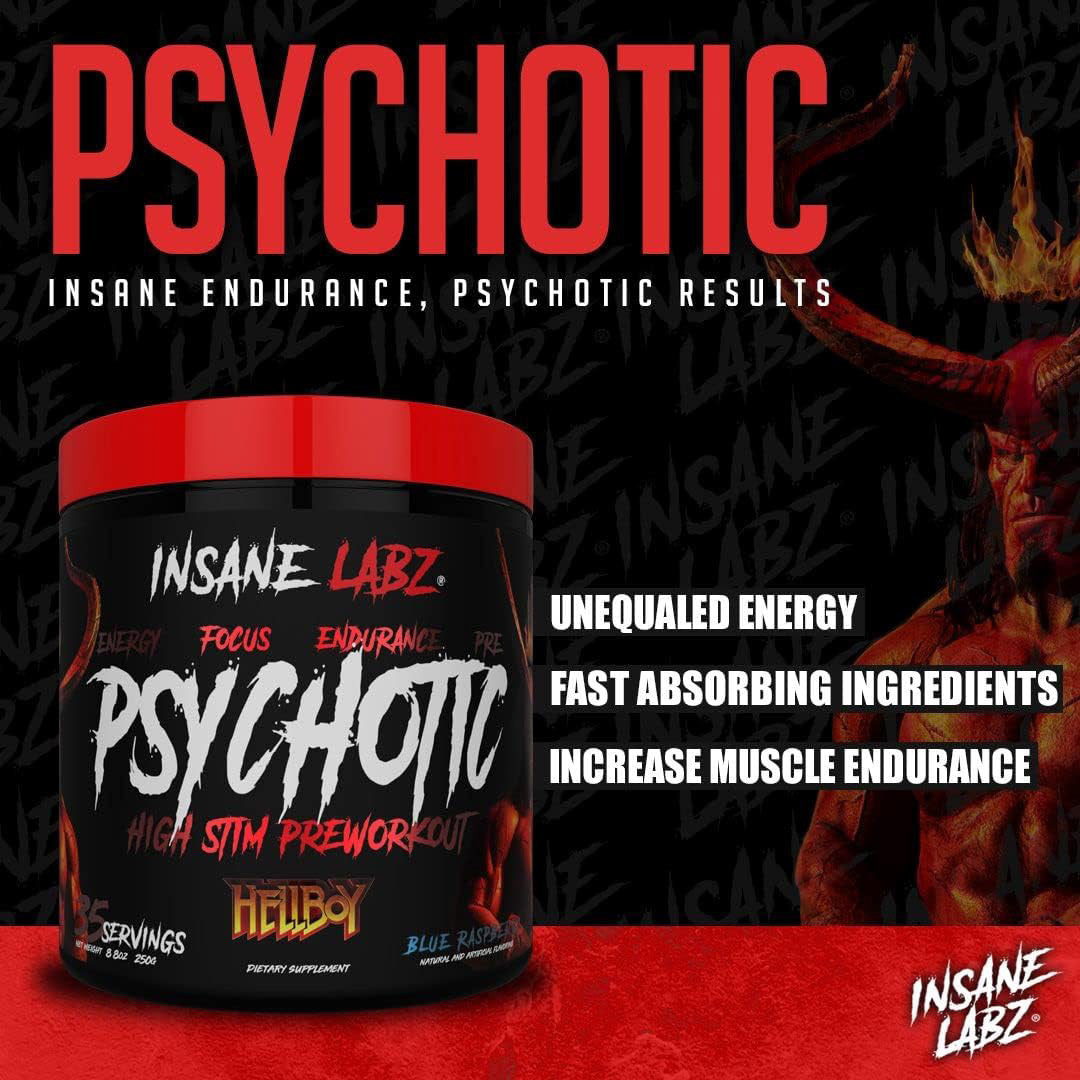 Psychotic Hellboy Pre Workout