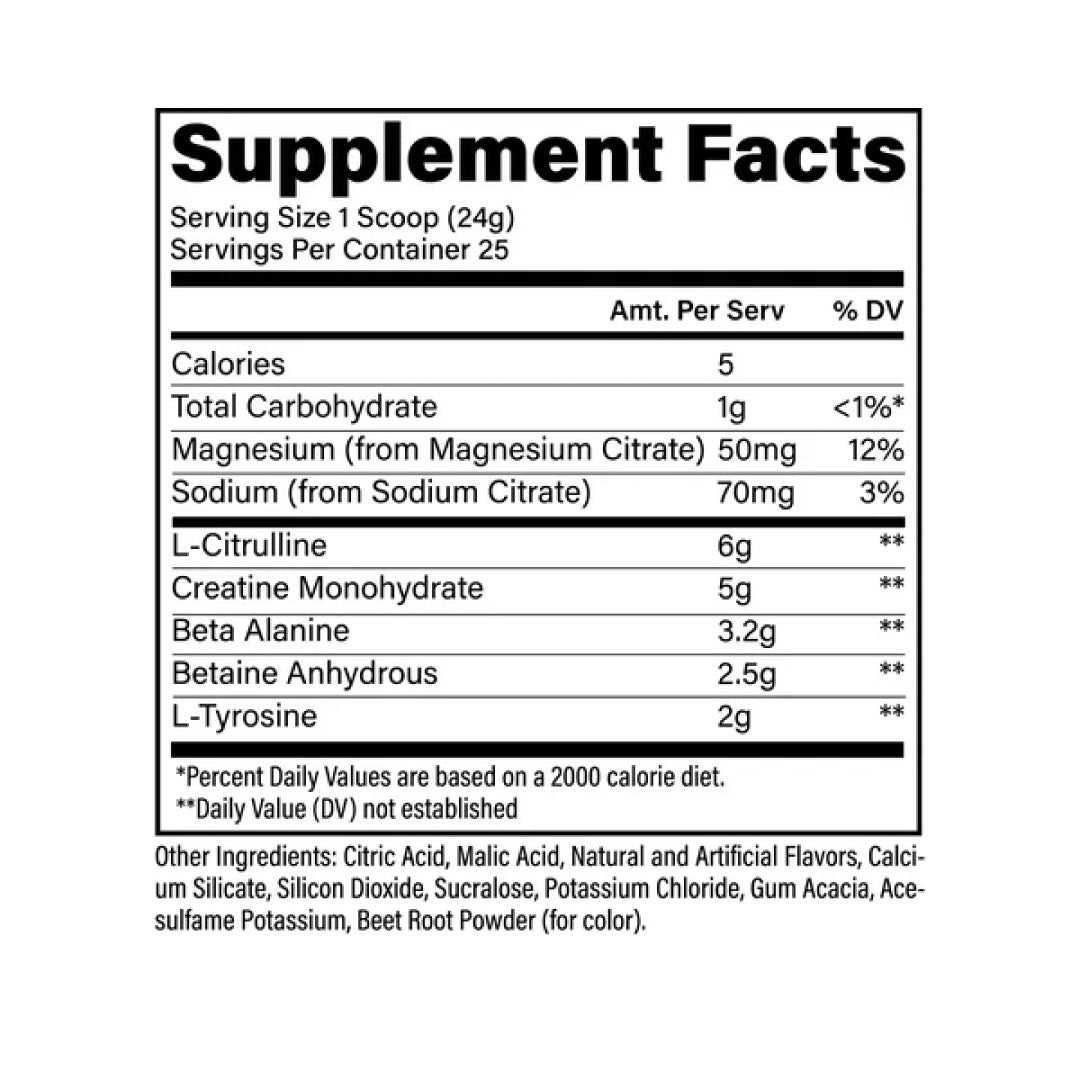 Cbum Essential Performance Pre Workout