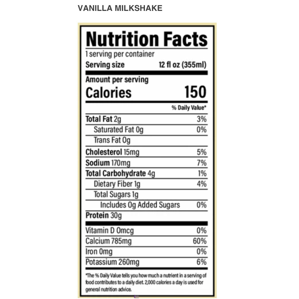 Raw Protein Isolate RTD