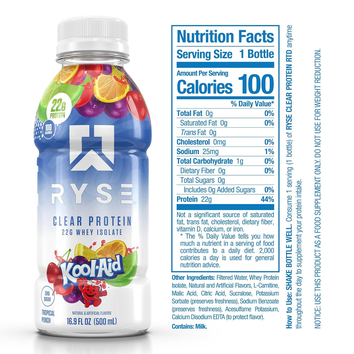 Ryse Clear RTD Protein