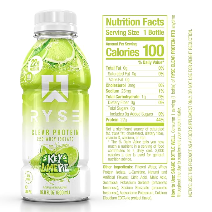 Ryse Clear RTD Protein