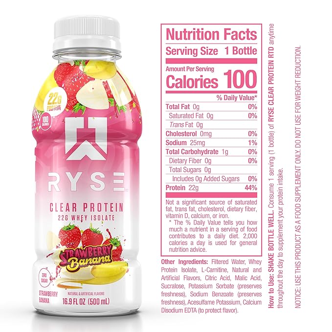 Ryse Clear RTD Protein