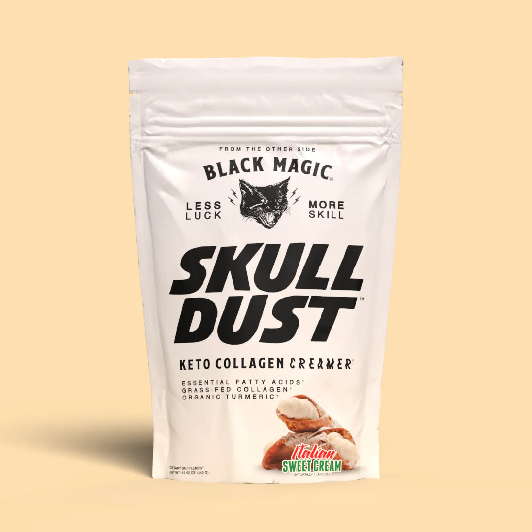 Black Magic Skull Dust Coffee Creamer
