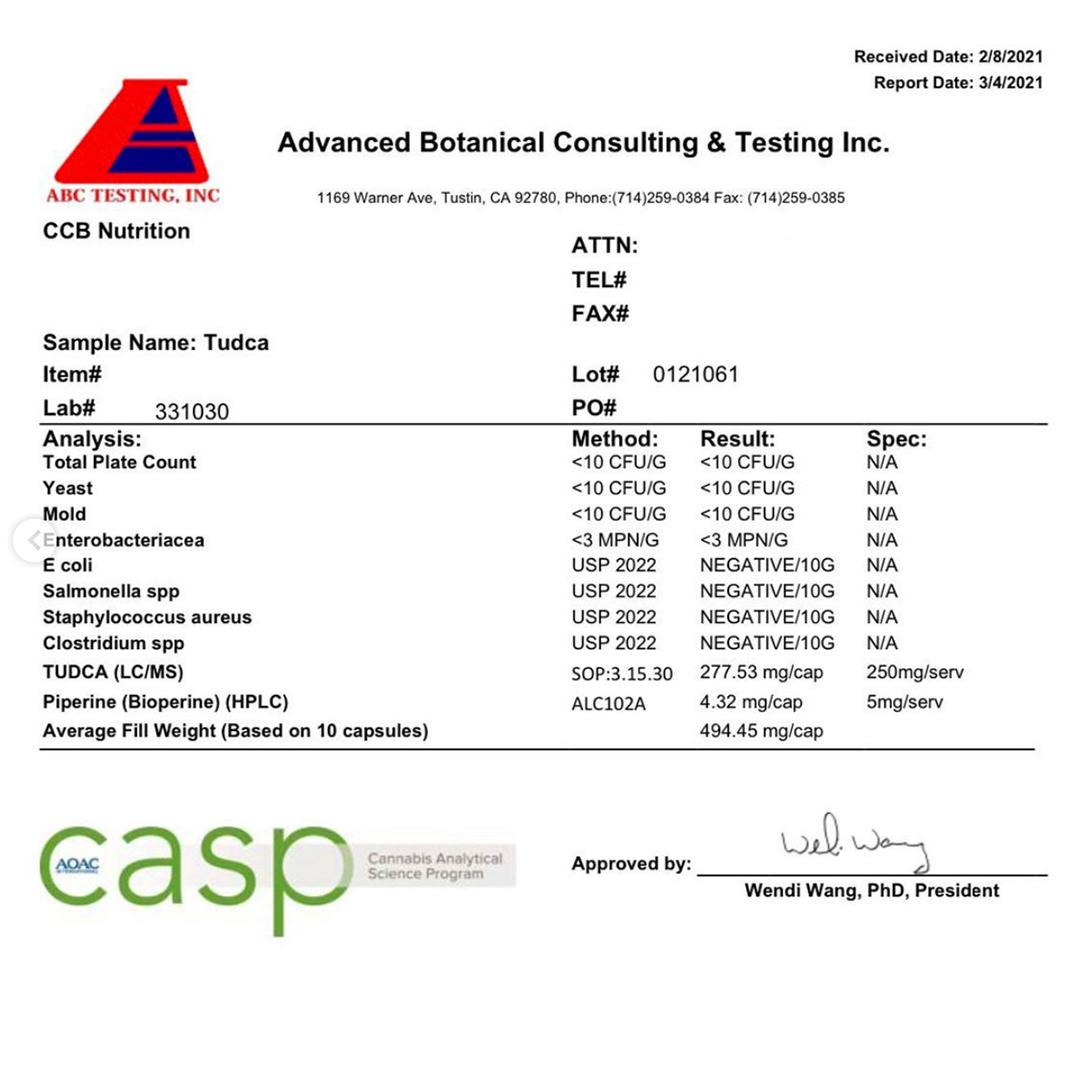 Nutra Innovations Tudca