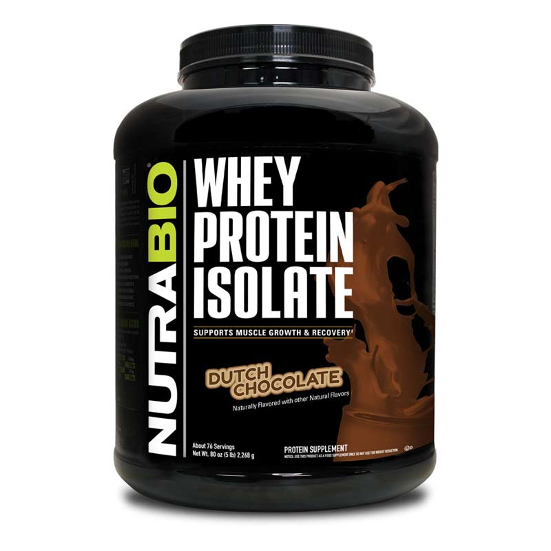 NutraBio Whey Protein Isolate