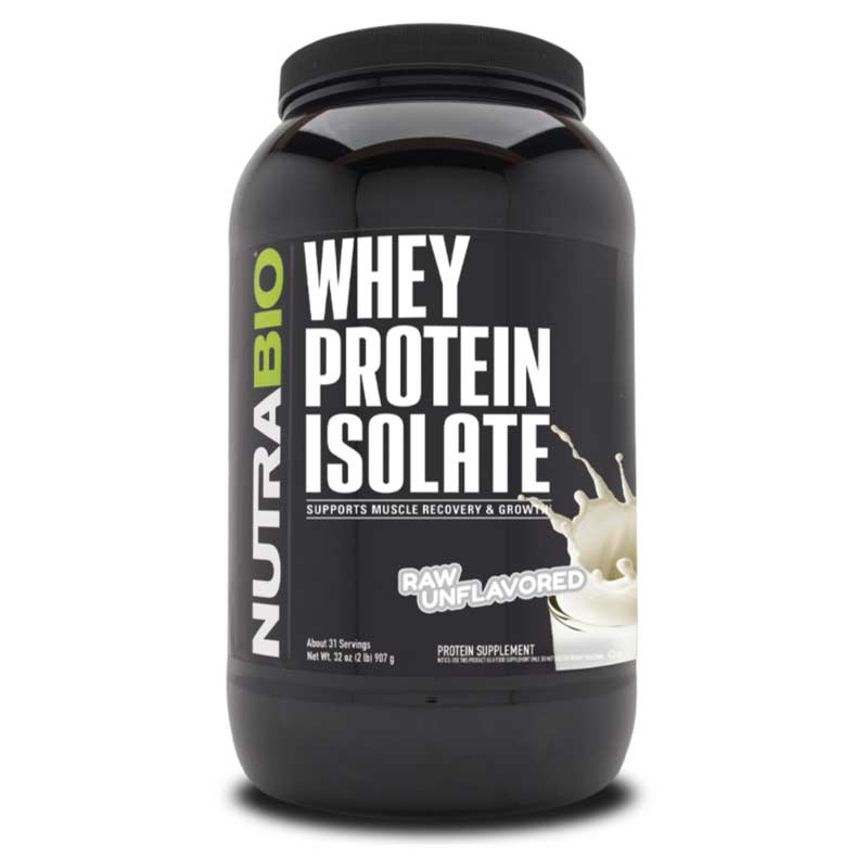 NutraBio Whey Protein Isolate