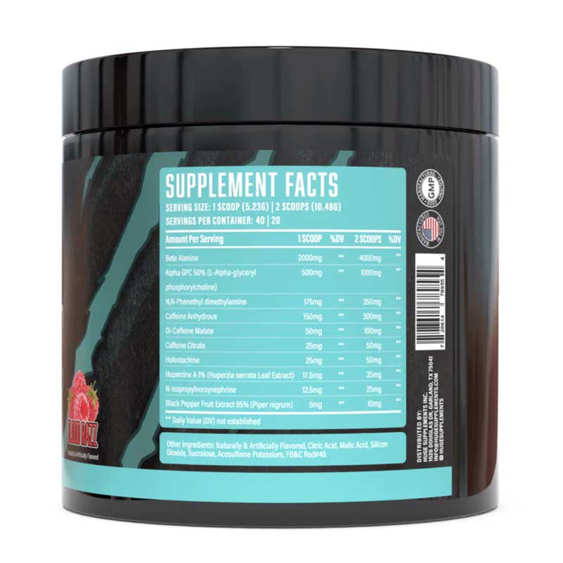 Wrecked Enraged Pre Workout