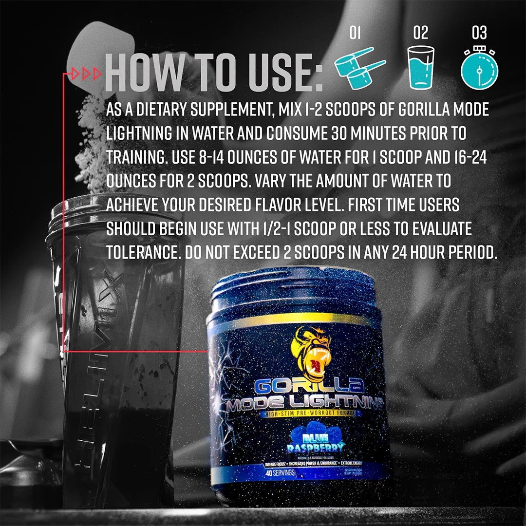 Gorilla Mode Lightning Pre Workout