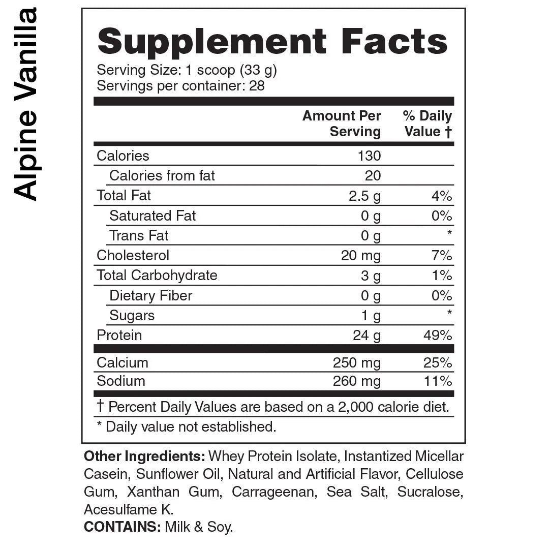 50/50 Formula X Protein Blend