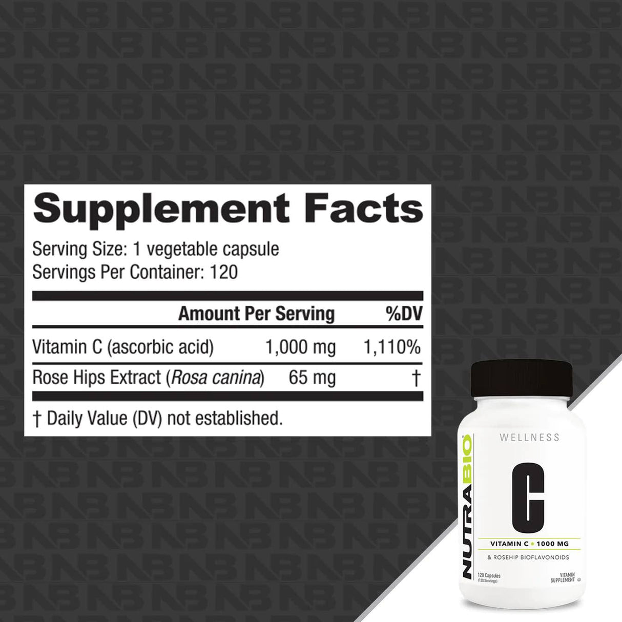 NutraBio Vitamin C