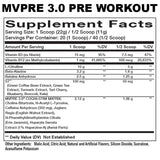 MVPre 3.0 Pre Workout