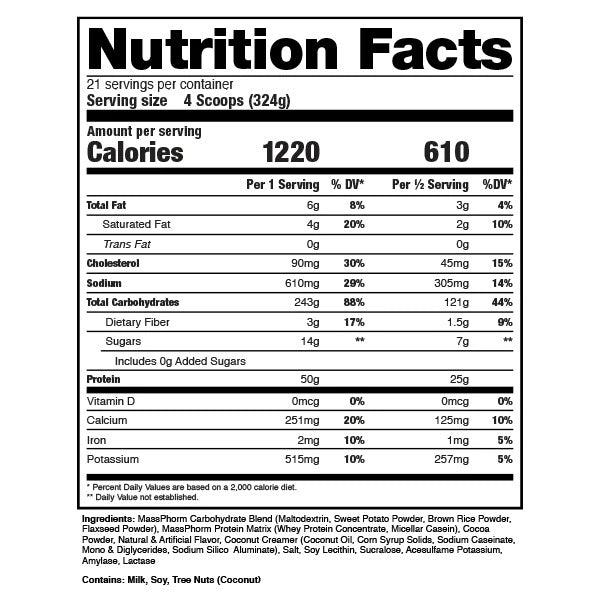 Mass Phorm Mass Gainer