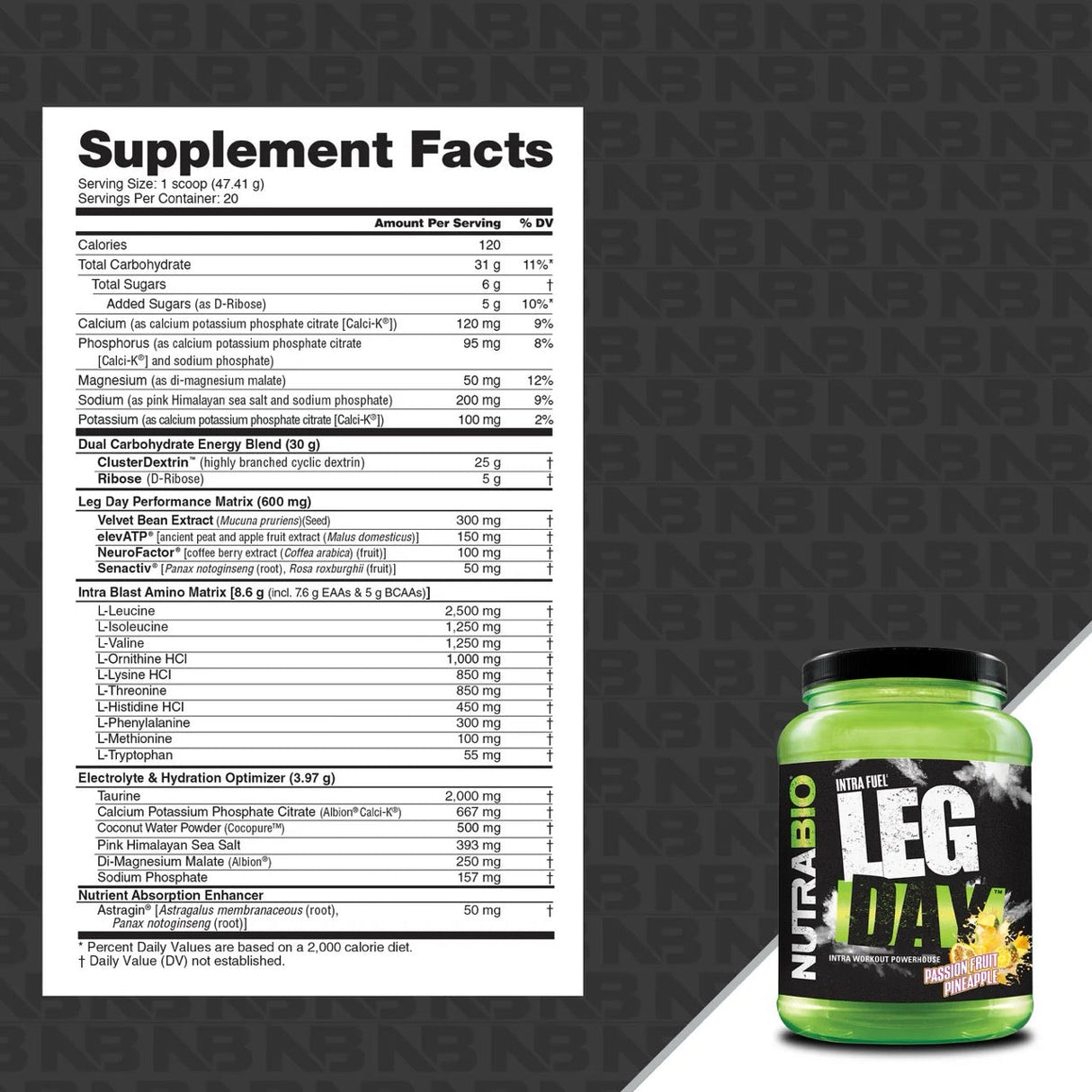 Leg Day Intra Workout