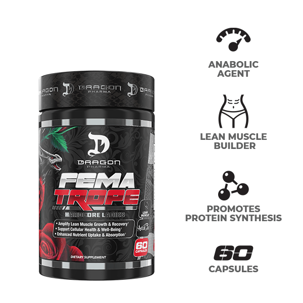 Nutrition Cartel Dragon Pharma Fematrope Female Muscle Builder Dragon Pharma Labs